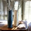Ceramic Black Tree Bark Vase | Vases & Vessels by Elena Miller. Item made of ceramic compatible with contemporary and modern style