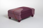 Georgia - Large storage ottoman | Benches & Ottomans by Sadie Dorchester. Item made of wood & cotton