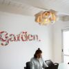 Gross-S [Small] - Scandinavian Chandelier | Chandeliers by Traum with Concentric Overlapping Veneers
