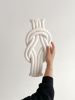 XL Infinity Knot | Fiber Sculpture | Wall Sculpture in Wall Hangings by Ana Salazar Atelier. Item composed of cotton in country & farmhouse or japandi style