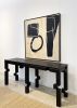 Offset Console – Sculptural Steel Console by Morgan Clayhall | Console Table in Tables by Morgan Clayhall