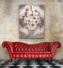 Pattern Context Floral | Oil And Acrylic Painting in Paintings by L Rowland Contemporary Art. Item composed of wood & synthetic