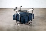 Steel & Fiberglass Chair, Baby Bull, for Studio Armin | Lounge Chair in Chairs by Costantini Design. Item made of fabric with steel