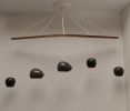 Melody | Chandeliers by lightexture. Item made of wood with ceramic works with boho & minimalism style