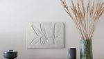 Bee and the flower | Wall Sculpture in Wall Hangings by Igor Petrushov. Item composed of granite in minimalism or mediterranean style