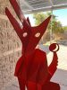 Wolf Moon | Sculptures by John Randall Nelson | Flinn Foundation in Phoenix. Item made of steel