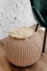 Coffee Table - Pouf | Pillows by Chasha Home. Item made of cotton