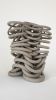 Rhythm stoney grey | Sculptures by Cecil Kemperink. Item made of ceramic