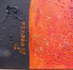 I AM FINE - acrylic portrait painting | Oil And Acrylic Painting in Paintings by Marinela Puscasu. Item composed of canvas in contemporary or eclectic & maximalism style