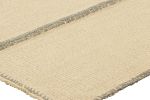 Rug & Kilim’s Contemporary Kilim in Gray and Cream White | Area Rug in Rugs by Rug and Kilim