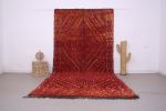 Red Vintage Moroccan Rug 6.3 x 13 ft - Berber Wool Rug Boho | Area Rug in Rugs by BerberHand. Item made of wool works with boho style