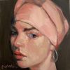 Pink Turban and Stillness | Paintings by Gill Walton