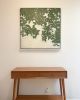 Sunrise Oak (36 x 36" framed acrylic painting) | Oil And Acrylic Painting in Paintings by Christine So