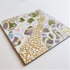 Watercolor and Gold-Foiling Painting on Wood Panel - 04 | Watercolor Painting in Paintings by Apoorva Kasaraneni. Item made of wood with synthetic
