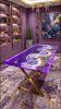 Luxury Purple Ocean Resin Dining Table – Custom Handmade Epo | Tables by SK EPOXY CRAFT