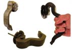 Railroad Anchor Door Pull Cast Iron Washer | Hardware by RailroadWare Lighting Hardware & Gifts. Item composed of steel in industrial style