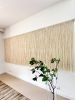 Extra Large Wall Art Macrame-Zorke 42 | Tapestry in Wall Hangings by Olivia Fiber Art. Item made of wood & wool compatible with boho and minimalism style