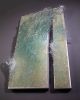 "Stiniva 5" Glass wall panel | Sculptures by Shayna Leib. Item composed of glass compatible with minimalism and contemporary style