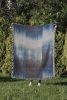 Cloud Current 2 - Woven Throw Blanket | Linens & Bedding by Jessie Bloom Studio. Item composed of cotton in boho or mid century modern style