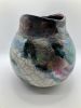 Abstract Raku bulb vase SOLD | Decorative Bowl in Decorative Objects by Le Lef. Item made of ceramic works with contemporary style