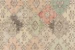 Vintage Zeki Müren Runner in Green and Beige-Brown Tones | Area Rug in Rugs by Rug and Kilim
