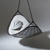 Melon Hanging Swing Seat - Twig Pattern | Hammock in Chairs by Studio Stirling. Item made of steel compatible with minimalism and modern style