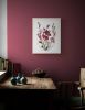 Gladiolus No. 2 : Original Watercolor Painting | Paintings by Elizabeth Becker. Item made of paper works with boho & minimalism style