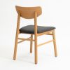 Baton Dining Chair | Chairs by Christopher Solar Design. Item made of oak wood & fabric compatible with mid century modern and contemporary style