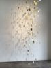 Light Waterfall - hanging sculpture | Ornament in Decorative Objects by Jane Guthridge | Walker Fine Art in Denver. Item made of steel & synthetic