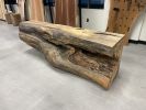 Live Edge Rock Maple Console Table 396 | Tables by KC Custom Hardwoods