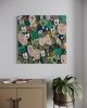 Group Chat | Paintings by Vicky Reddish. Item composed of canvas in eclectic & maximalism style