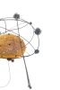 Atomic Pumpkin Table Lamp | Lamps by Claudine Gevry Studio. Item composed of copper