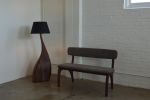 The Everyday Bench | Benches & Ottomans by SR Woodworking. Item composed of walnut and fabric in minimalism or mid century modern style