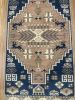 Hand-woven Turkish Rug Pillow| 1.5 x 3.3 | Small Rug in Rugs by Wool and Rug. Item composed of wool in boho or contemporary style