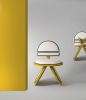 Meco armchair | Chairs by Dovain Studio. Item composed of wood and fabric
