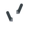 Merkled Tiny Hooks | Hardware by Merkled Studio. Item made of aluminum works with minimalism & contemporary style