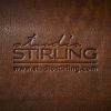 Studio Stirling Favorite Brown Sling Chair | Swing Chair in Chairs by Studio Stirling. Item made of steel with leather