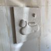 ‘Somber’ | Wall Sculpture in Wall Hangings by Greyya Jay. Item composed of wood and cement
