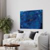 Blue Eye Cenote Original Abstract Resin Painting | Oil And Acrylic Painting in Paintings by MELISSA RENEE fieryfordeepblue  Art & Design | Salon Platinum - Aliso Viejo, Orange County, CA in Aliso Viejo. Item made of wood & synthetic compatible with contemporary and eclectic & maximalism style