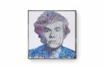 Andy Wahrol the king of New York City | Mixed Media by Virginie SCHROEDER. Item composed of canvas and synthetic in minimalism or contemporary style