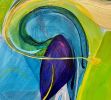 Elation | Oil And Acrylic Painting in Paintings by Kate Wilson Fine Art. Item composed of canvas and synthetic in contemporary or modern style