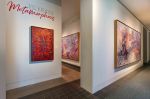 Confetti | Oil And Acrylic Painting in Paintings by Jill Krutick | Jill Krutick Fine Art in Mamaroneck. Item composed of canvas & synthetic