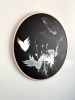 Reflection in Time, Limited Edition 20, Photogram on Mirror | Photography by Jessica Brown. Item made of wood with metal works with minimalism & mid century modern style