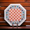 Marble chess table for gift, Handmade chess table, tabletop | Side Table in Tables by Innovative Home Decors. Item composed of marble