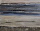 Lignes de rivage | Oil And Acrylic Painting in Paintings by Sophie DUMONT.. Item composed of wood and canvas in minimalism or contemporary style