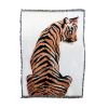 Tiger Art Blanket | Tapestry in Wall Hangings by Clementine Studio. Item composed of cotton