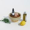 Podium Tray Round S | Serving Tray in Serveware by Mianzi. Item made of bamboo