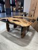 Epoxy Coffee Table -  Custom Coffee Table Made To Order | Tables by Tinella Collection. Item made of wood works with contemporary & art deco style