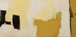 Remnants #2 — Neutral Abstract Oil on Canvas (24×18 in) | Oil And Acrylic Painting in Paintings by Vincent Salvati – Contemporary Abstract Painter | NJ`. Item composed of canvas in minimalism or contemporary style