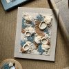Abstract Ocean Fiber Art | Art & Wall Decor by Helen D Wilde - Ovo Bloom